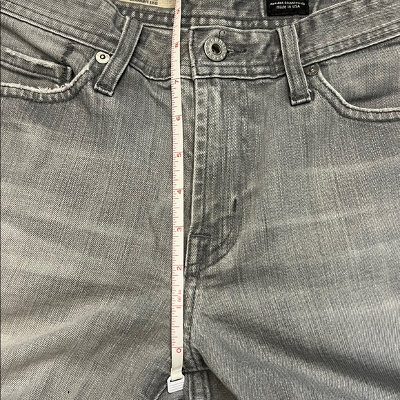 AG Adriano Goldschmied The Protege Straight Leg Light Gray Straight Jeans 30x34 - Picture 5 of 11